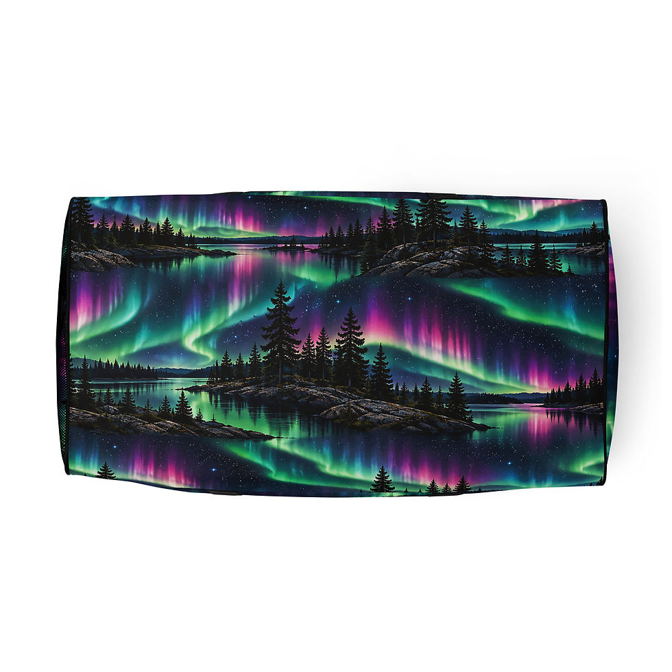 Thumbnail: Northern Lights Duffle Bag