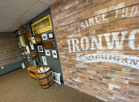 Stormy Kromer History-Wall Design
