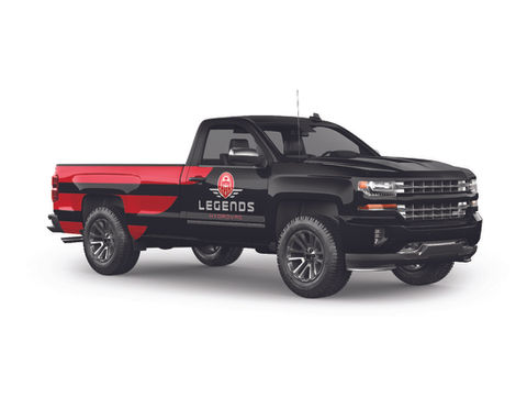 Legends Hydrovac Truck Wrap Design