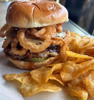 BBQ Rib Smash Burger