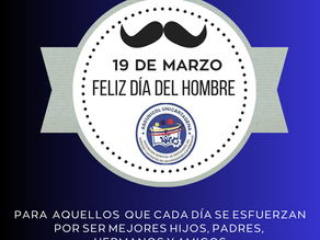 Afiche por el Día del Hombre