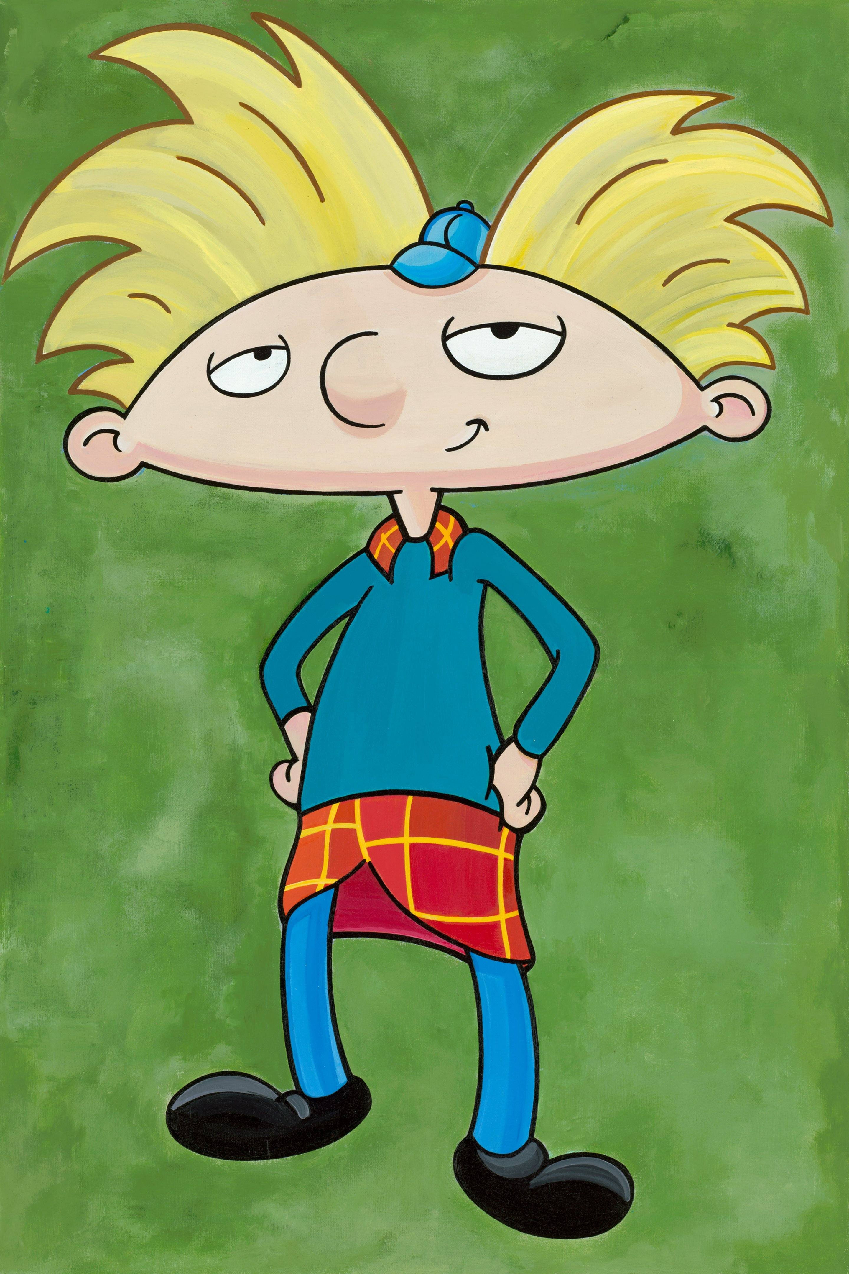 Hey, Football Head! (original painting)