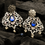 Thumbnail: Silver Replica Antique Earrings