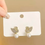 Thumbnail: Cubic Zirconia Golden Swan Stud Earrings