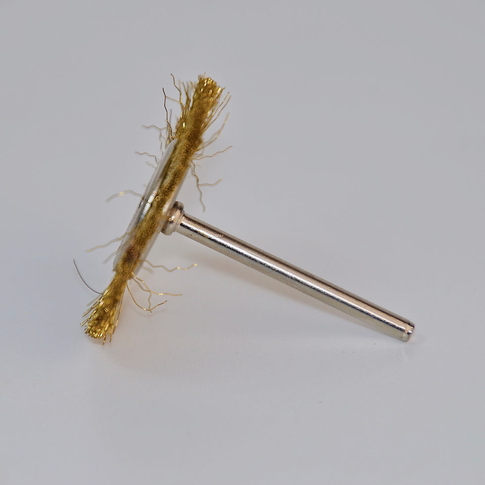 Thumbnail: 1 1/4" Brass Flat Wire Brush
