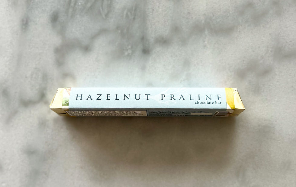 Thumbnail: Hazelnut Praline Chocolate Bar