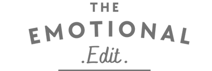 The Emotional Edit logo text graphic for a professional counseling and therapy practice.