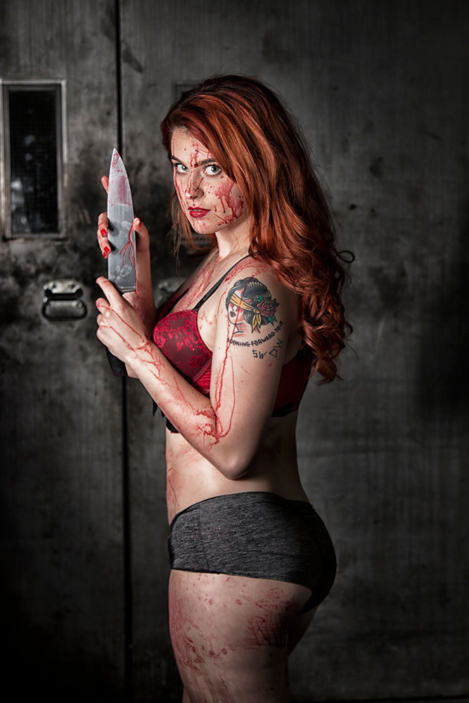 Blood shoot