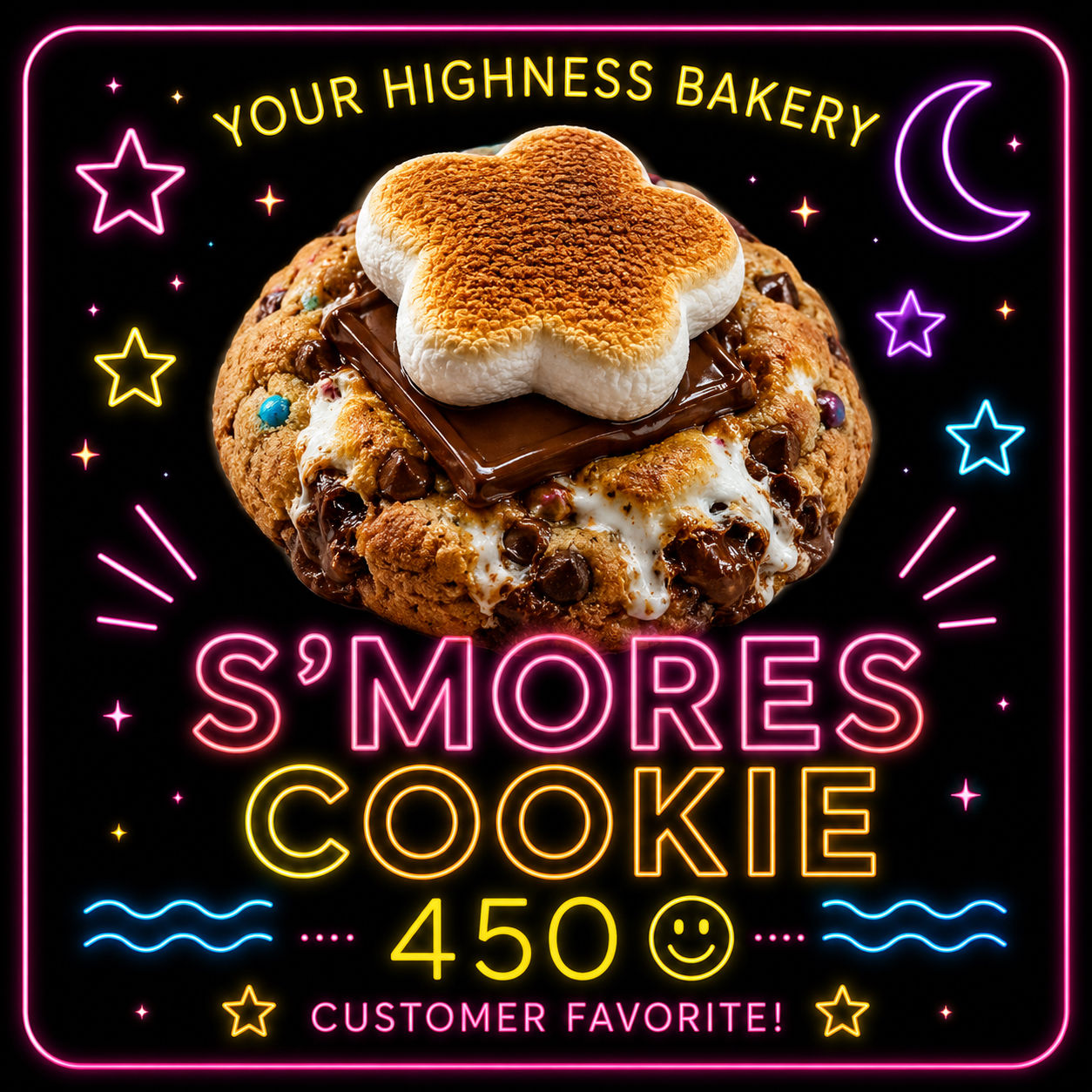 Smores Cookie 450 :)