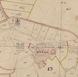 Commune d'Aubignosc. Section B3. 