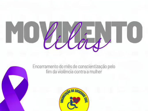 ✨💜 Movimento Lilás – Encerramento do Agosto Lilás 💜✨