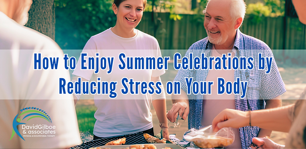 How to Enjoy Summer Celebrations by Reducing Stress on Your Body
