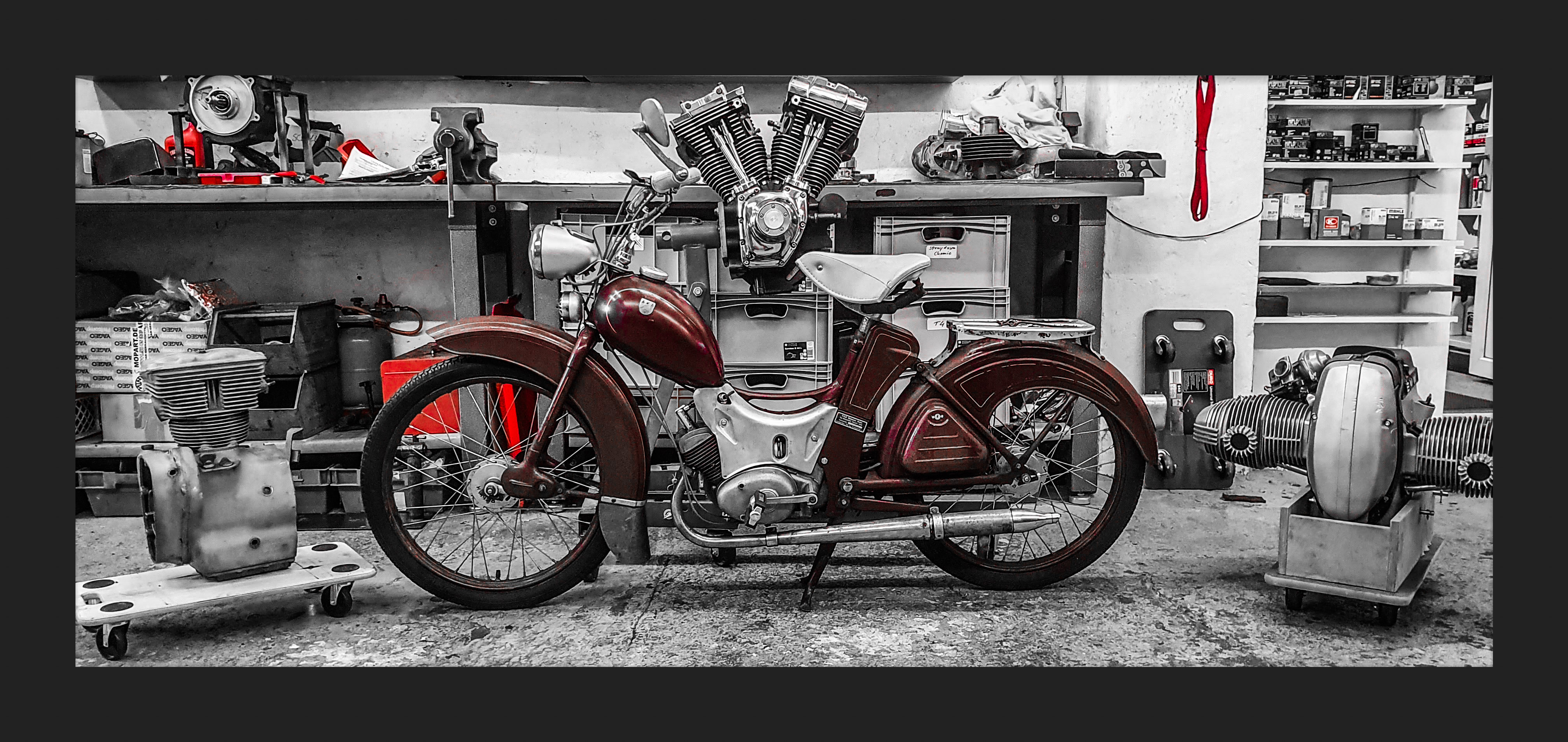 Oldtimer Motorrad