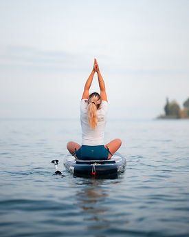 sup yoga swisspaddle - Adeline Frossard