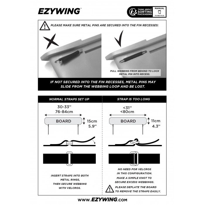 Thumbnail: EZYWING FIN KIT -Wing SUP