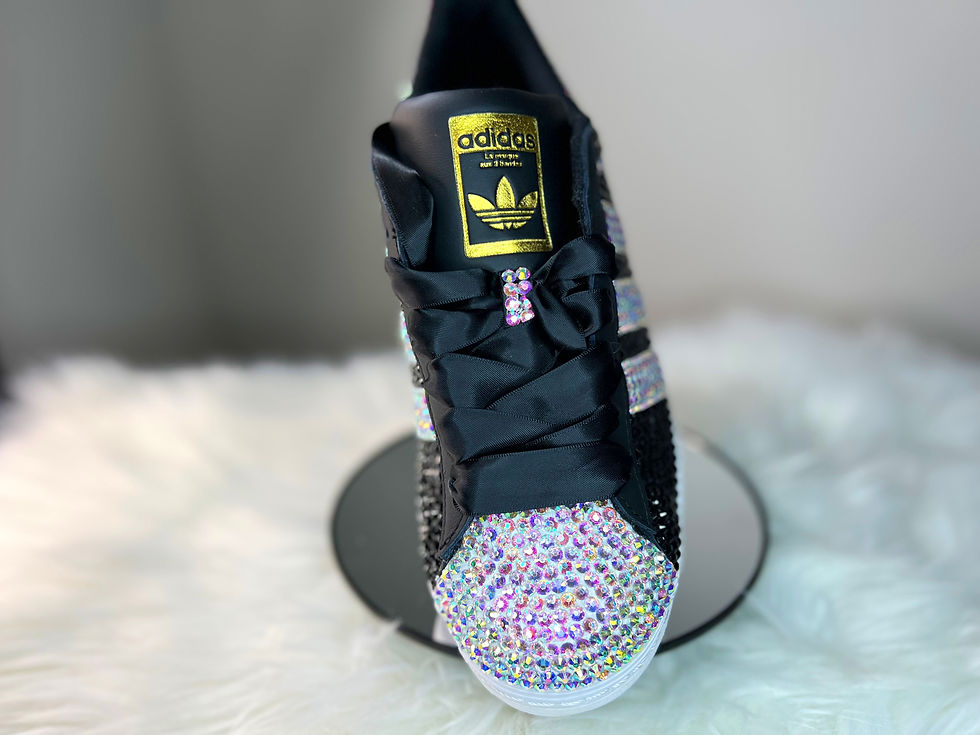 Thumbnail: Blackout Custom Sneakers