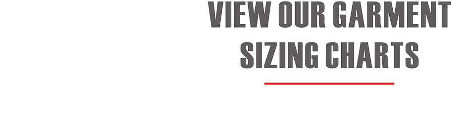 J.C. MANNY CO. Sizing Charts T-shirts