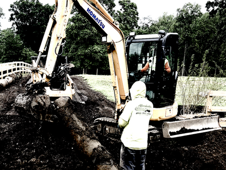 Hewitt Road Property Owner Rips Out Problematic Driveways, storm water concerns remain
