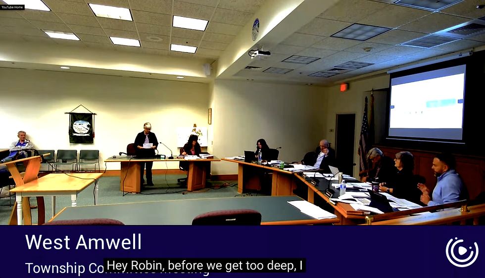 The Chaos Continues: West Amwell Township Committee Meeting Details from October 7, 2026