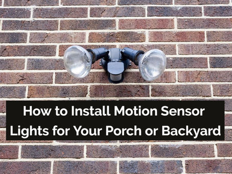 motion sensor lights