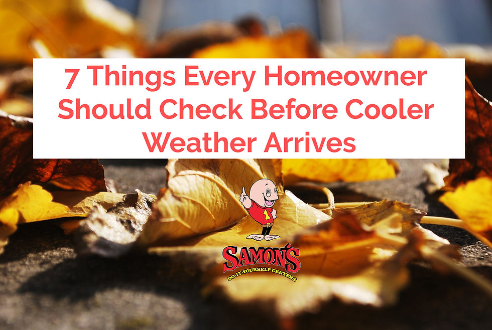 Fall Is Here: 7 Things Every Homeowner Should Check Before Cooler Weather Arrives