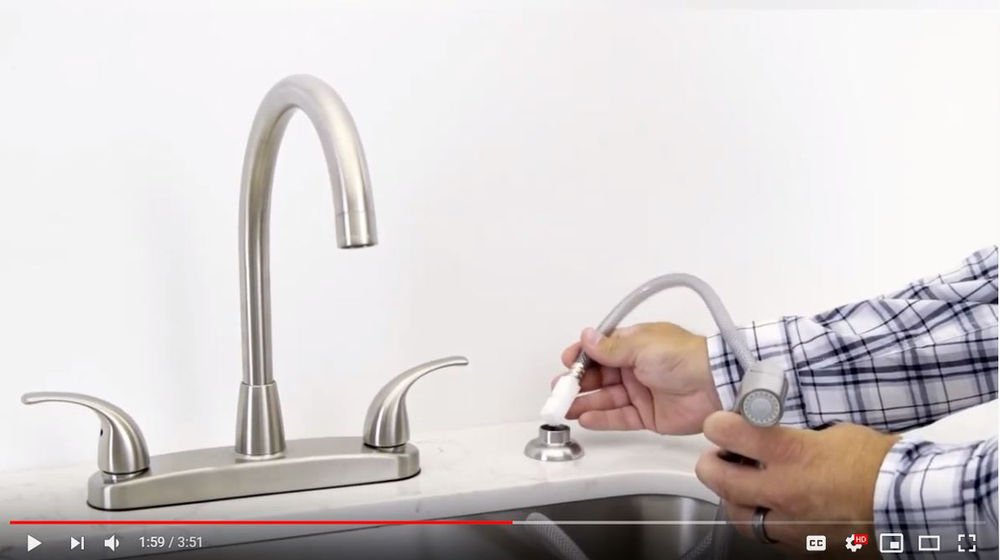 DIY Tip Installing a Kitchen Faucet