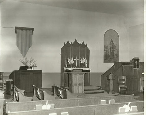 Inside Brick Church Second St. John Lutheran Church Metropolis,IL Building