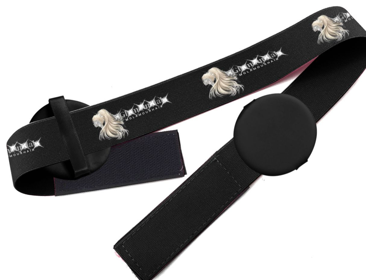 Elastic band with ear cover 