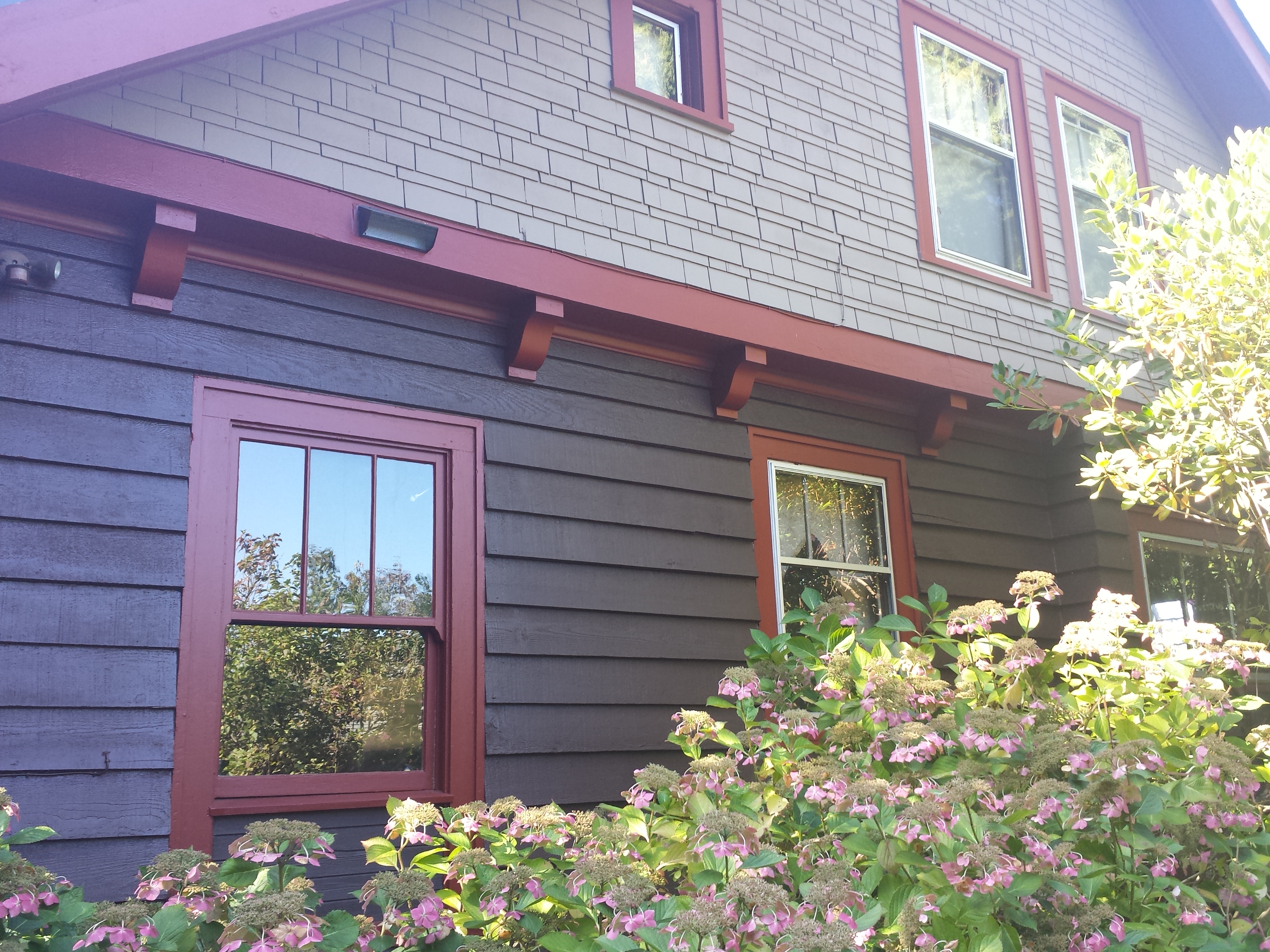 Residential Exterior Staining