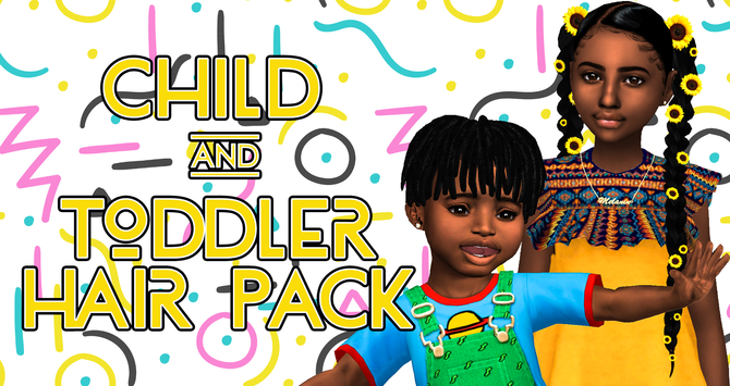 Ebonix | Child & Toddler Hair Pack