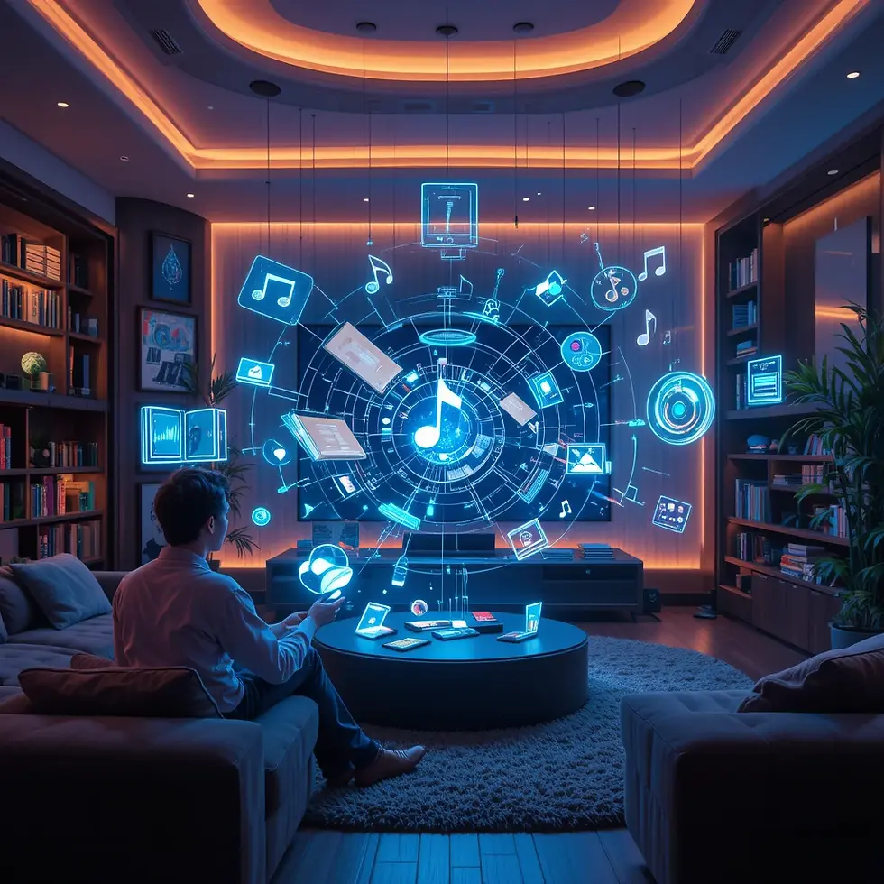 La IA en el Ocio: Cómo la Inteligencia Artificial Está Personalizando Tu Experiencia de Entretenimiento