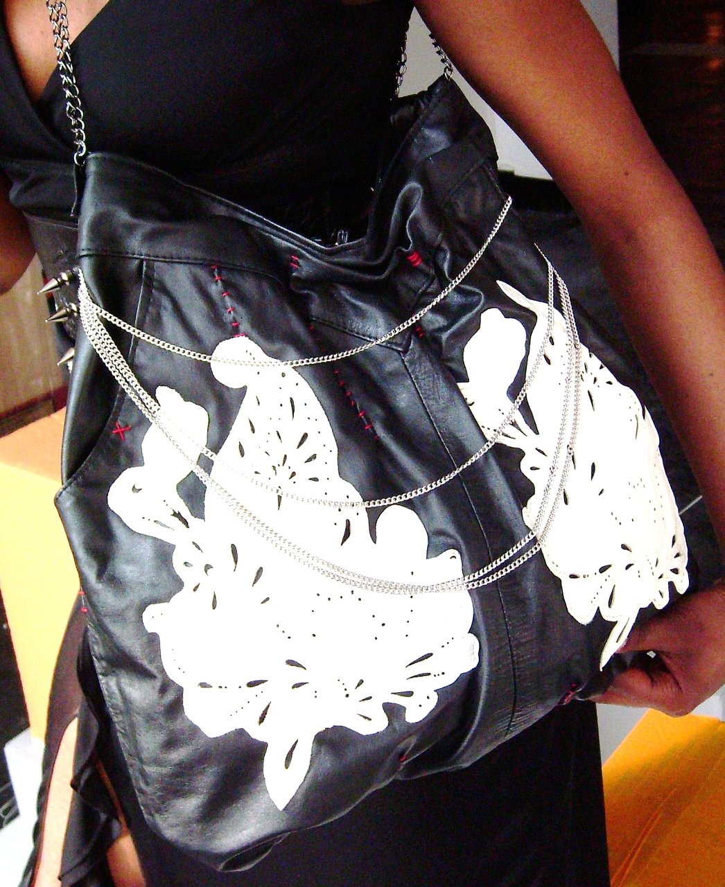 RockGoddess Hobo (upcycled leather)