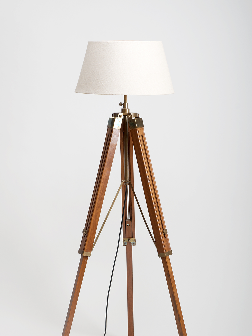 Thumbnail: WOOD FLOOR LAMP
