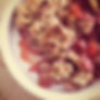 British Apricot Crumble