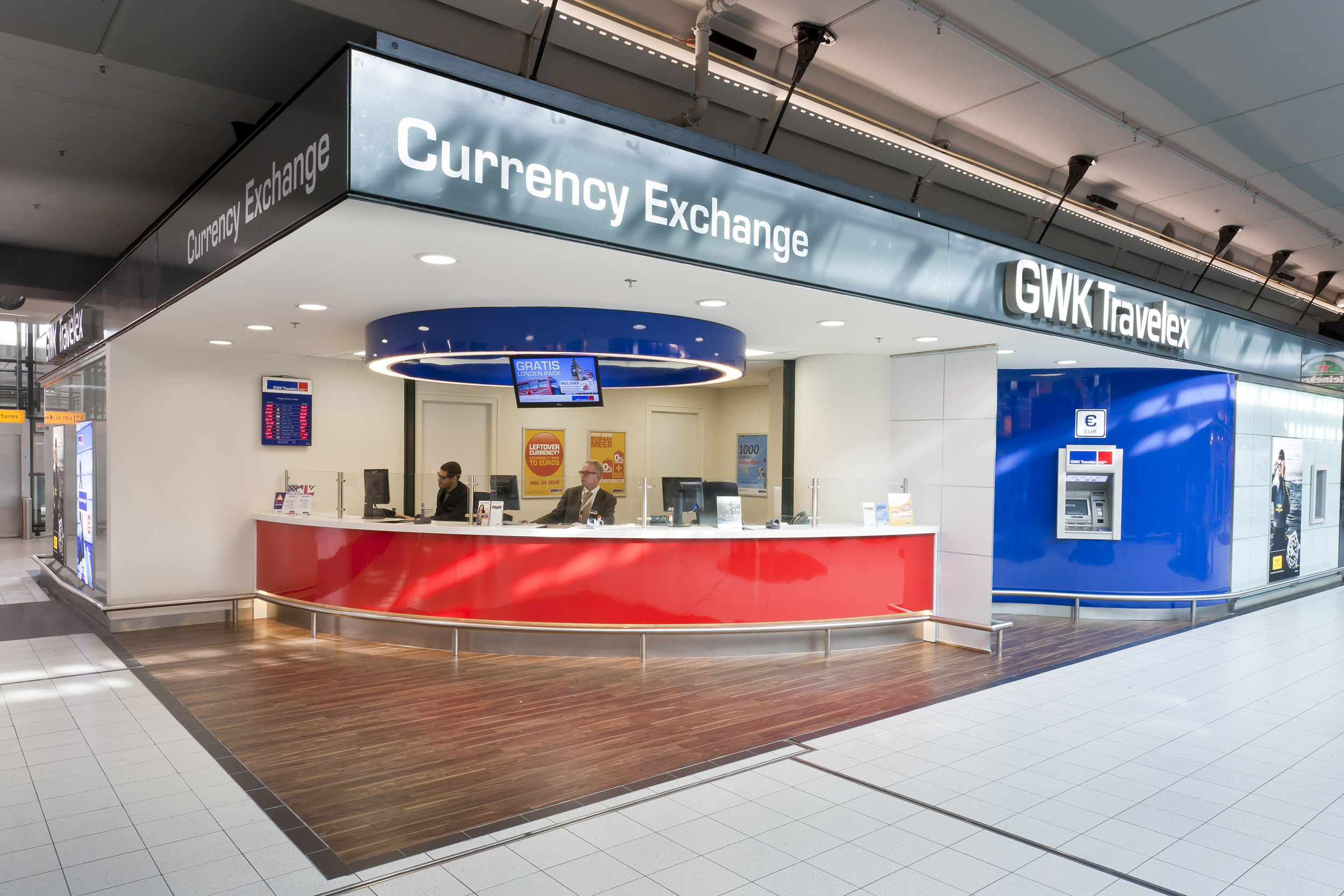 GWK Travelex shop Schiphol