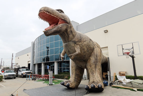 25ft Giant Inflatable Realistic Dinosaur