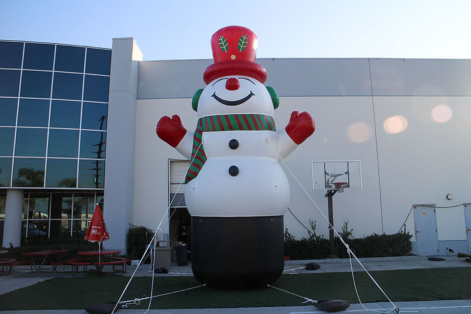 Large Snowman Inflatable