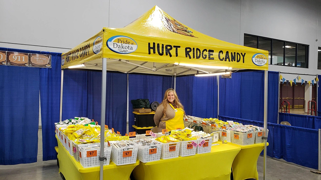 Food Tent for a Mobile Candy Shop
