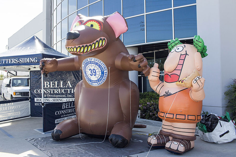 Custom Inflatables for Unions | Los Angeles, CA