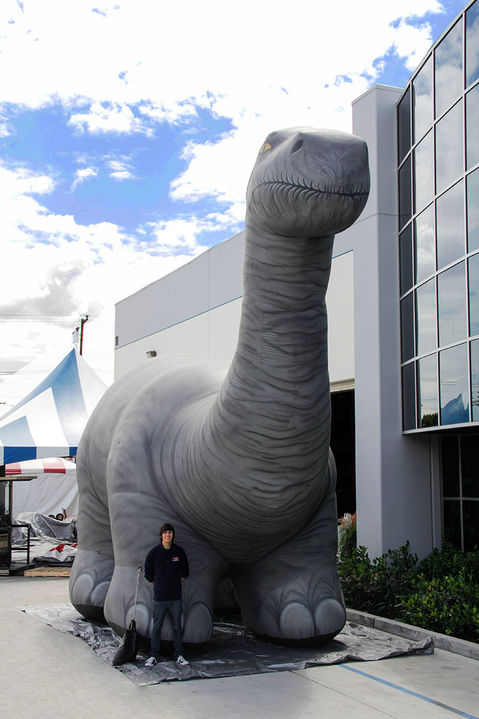 Giant Inflatable Brontosaurus for Rent or Sale