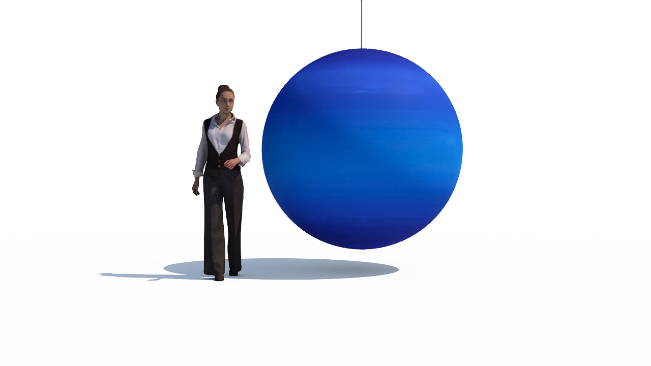 Inflatable Neptune - Rendering
