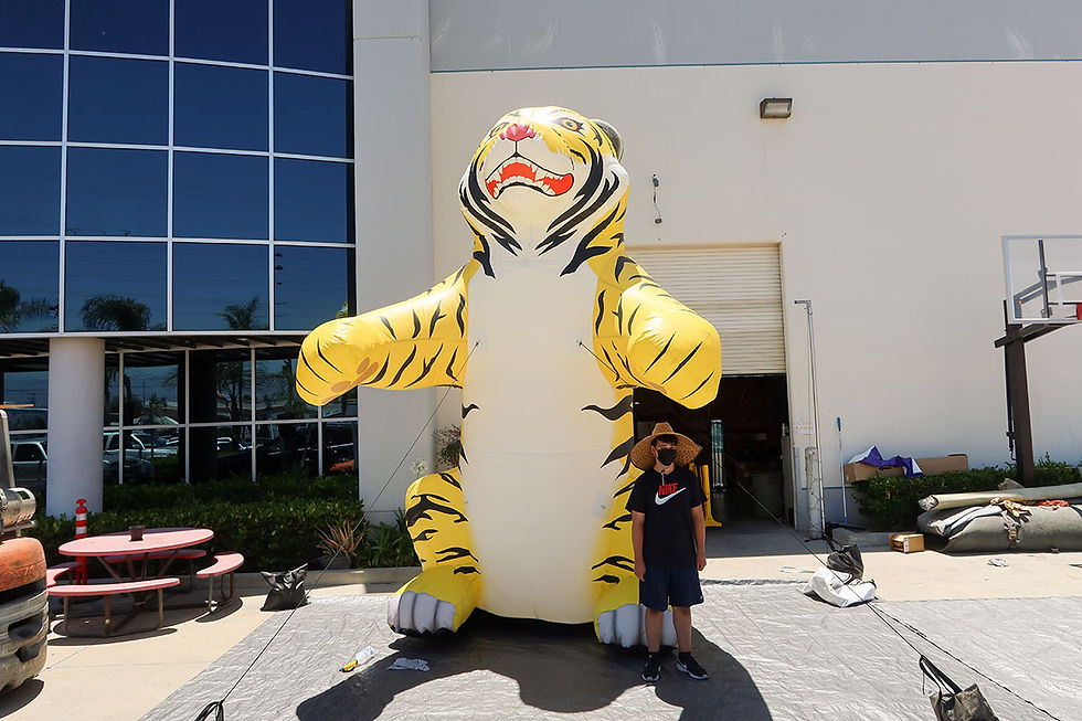 Inflatable Tiger