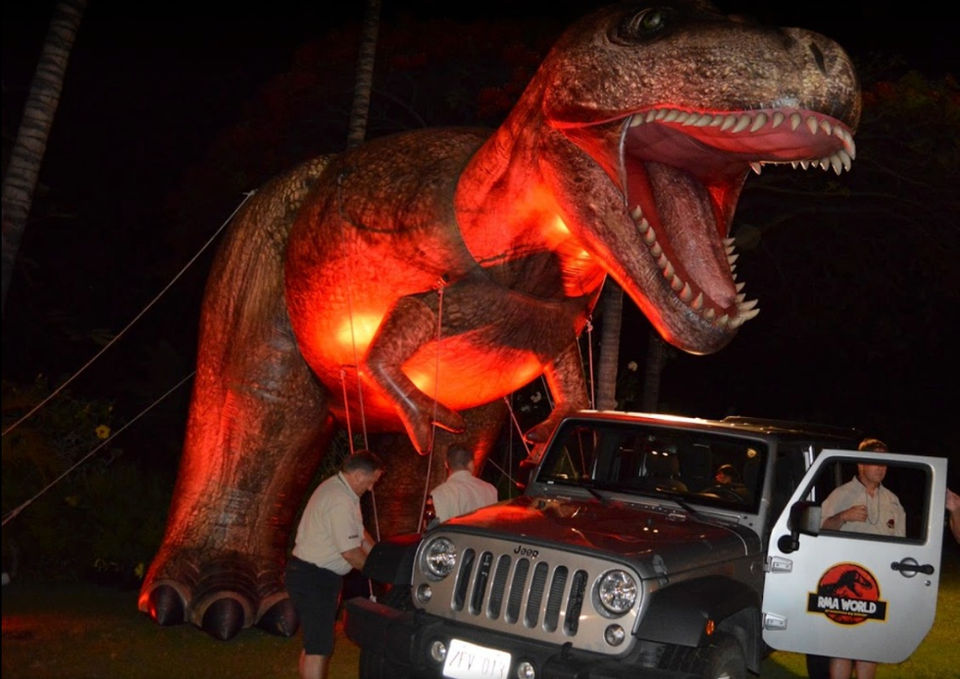 Giant Inflatable T-Rex Prop