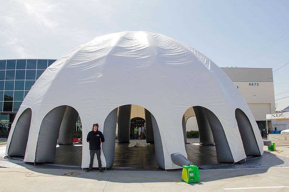 50-Foot Inflatable Dome Tent