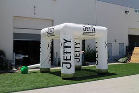 10x10 Inflatable Jetty cooling misting tent portable for outdoor events
