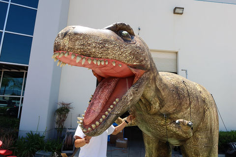 Giant Inflatable T-rex Prop for Rent or Sale Los Angeles