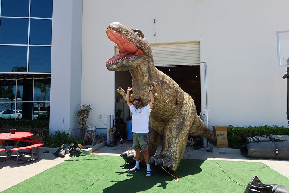 Inflatable Tyrannosaurus Rex for Rent or Sale Los Angeles