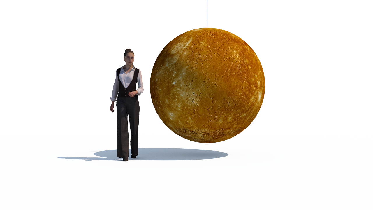 10ft Inflatable Planet Mercury