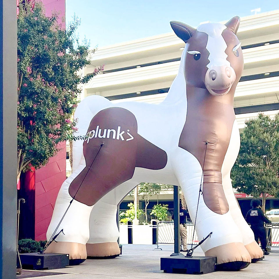 Custom Inflatable Horse Display