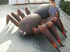 Giant Inflatable Red Spider